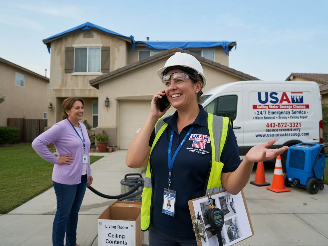 Ceiling Water Damage Restoration Escondido, CA FAQs